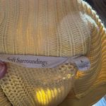 Soft Surroundings  butter yellow sweater size large Photo 8