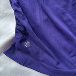 Athleta Blue Purple Fitted Seamless Style Sleeveless Gym Yoga Workout Tank Top Photo 6