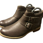 Timberland Womans  Leather Savin Hill Anti-fatigue‎ footbed Brown Ankle Boot 6 Photo 0