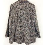 Chico's  Zenergy Printed Anorak Jacket sz 12  Camo Animal Print Neema UPF Photo 3