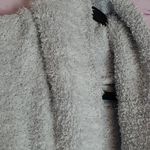 Barefoot Dreams  COZYCHIC ADULT ROBE OCEAN WHITE SIZE 2 NO WAIST TIE Photo 5