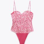ZARA Pink Bodysuit Photo 0