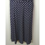 Lauren Ralph Lauren Navy & White Polka Dot V Photo 2