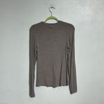 Yogalicious  Tan Long Sleeve Top Sz M Photo 8
