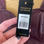 AFRM Koa Vegan Leather Crop Top in Port Royale Purple Photo 2