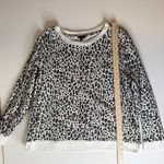 Talbots  Womens Leopard Print Pullover Size 1X Long Sleeve‎ Comfort Cozy Casual Photo 4