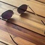 Ray-Ban Rigby Gold Frame Sunglasses with Green Lenses Photo 2