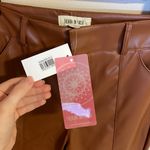 Dry Goods Brown leather pants NWT Photo 2