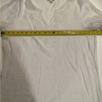 Counterparts Cream Asymmetrical 3/4 Sleeve Blouse Photo 4