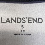 Lands' End Lands’ End Floral Rash Guard Top Purple Size S Long Sleeve Round Neck Swimwear Photo 1