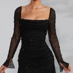 Oh Polly  Embellished Dress Cowl Neck Mini pink Photo 0