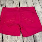 REIGN Jean Shorts Distressed Hot Pink Photo 1