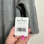 Free People NWT - We The Free Turtle Neck Tunic Top heather grey medium Photo 5