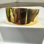 Salvatore Ferragamo Salvatore Ferragamo Gold Tone Bangle Bracelet Photo 1