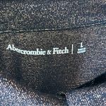 Abercrombie & Fitch Sparkly Disco Button Up Shirt Women’s Size L Copper Shimmer Photo 8