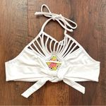 ISABELLA ROSE crochet flower bikini top, size M Size M Photo 3