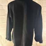 Varley  Black Cut-Out Shoulder Sweater Photo 1