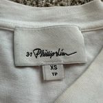 3.1 Phillip Lim white short-sleeve crewneck cotton top size XS Photo 5