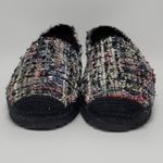 Karl Lagerfeld  Arogo 2 Tweed Slip On Flat Shoes Size 8 Photo 4