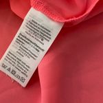 J.Crew Size S Pink V Neck Short Cap Sleeve Pullover Semi Sheer Blouse Shell Photo 9