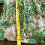 Tracy Reese Anthropologie Hope For Flowers  Green Floral Ruffle Sheer Angelina 4 Photo 6