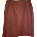 Tahari Isabella Demarco  Levine red print skirt size 10‎ Photo 0