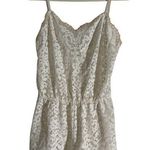 Victoria's Secret  Lace Lingerie Romper Size Small EUC Off White Cream EUC #1959 Photo 0