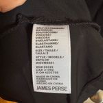 James Perse  Classic Black Long Sleeve Dress Photo 2