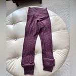 Lululemon  athletica Purple Patterned Leggings Photo 2