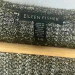 Eileen Fisher  Organic Cotton Poly Slub Knitted Pullover Sweater Large Photo 6