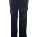 ZARA  Woman NWT Gray Velour Velvet High Rise Flared Stretch Ankle Pants XS Photo 0