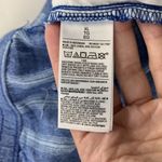 Old Navy Bright Blue Stripe Linen Blend Wide Leg Lounge Pant XL Photo 4