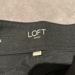 Loft Outlet Women Sz‎ M Leggings Slim Through Hip & Thigh Dark Gray/Black Gray Size M Photo 1