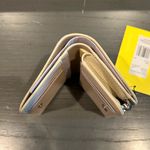 Marc Jacobs NWT  Paint Splatter Small Compact Wallet - Brown Rice Multi Photo 8