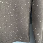 BP Womens Long Sleeve Scoop Neck Feminine Demure Flirty Tan Crop Top Medium Photo 5