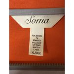 Soma Womens Intimate 2 piece shrug and crocheted detail midi maxi dress Sx XL Orange Photo 4