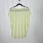 Free People  Neon Lime We the Free Halo Cap Sleeve Tee 155 Photo 6