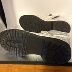 Wonder Nation  size 5 white with sparkles patent leather zip up fashion boots​ Photo 5