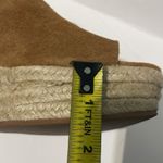 Kate Spade  Toby Suede Tan Espadrille Wedge Sandal Size 7.5‎ Photo 10
