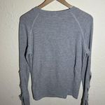 LNA NWOT  Gray Long Sleeve With Sleeve Details Size Small Photo 3