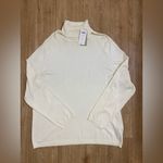 Chico's  Classic ívory Turtleneck Sweater Photo 1