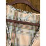 Hill House  Home Sabrina Plaid Maxi Midi Dress size Large Photo 4