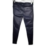 J Brand  Navy Waxed Leggings nwt‎ Photo 4