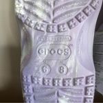 Crocs Classic Purple White Marbled Unisex Clog Size 6 or 8 #B1884 Photo 7