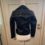 Top Shop Faux Leather Jacket Photo 3