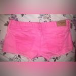 Abercrombie & Fitch Abercrombie Pink Cutoff Denim Shorts Photo 3
