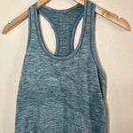 Lululemon  Athletica Racerback Swiftly Tank Top Size 6 heather blue Photo 1