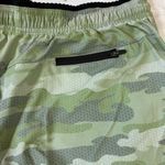 Zuma Blu Camoflauge Drawstring Running Shorts Green Size L Photo 2