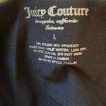 Juicy Couture Black Bling Cami Compression Tank Adjustable Straps Sz Large Y2K Photo 8