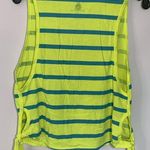 Jerry Leigh Vintage Neon Stripped Tank Size Large Junior Photo 4